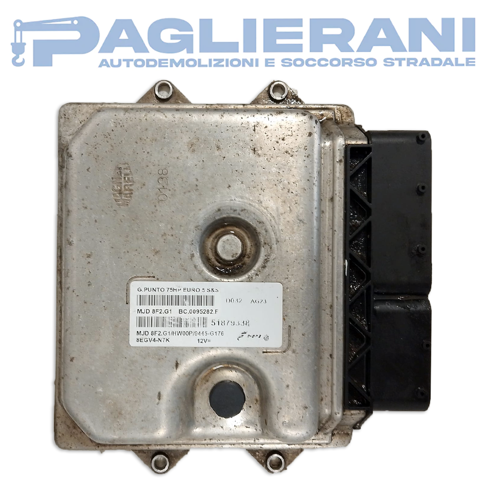 Centralina ECU Motore Magneti Marelli FPT FIAT Grande Punto/EVO MJD8F2.G1 (51879338)
