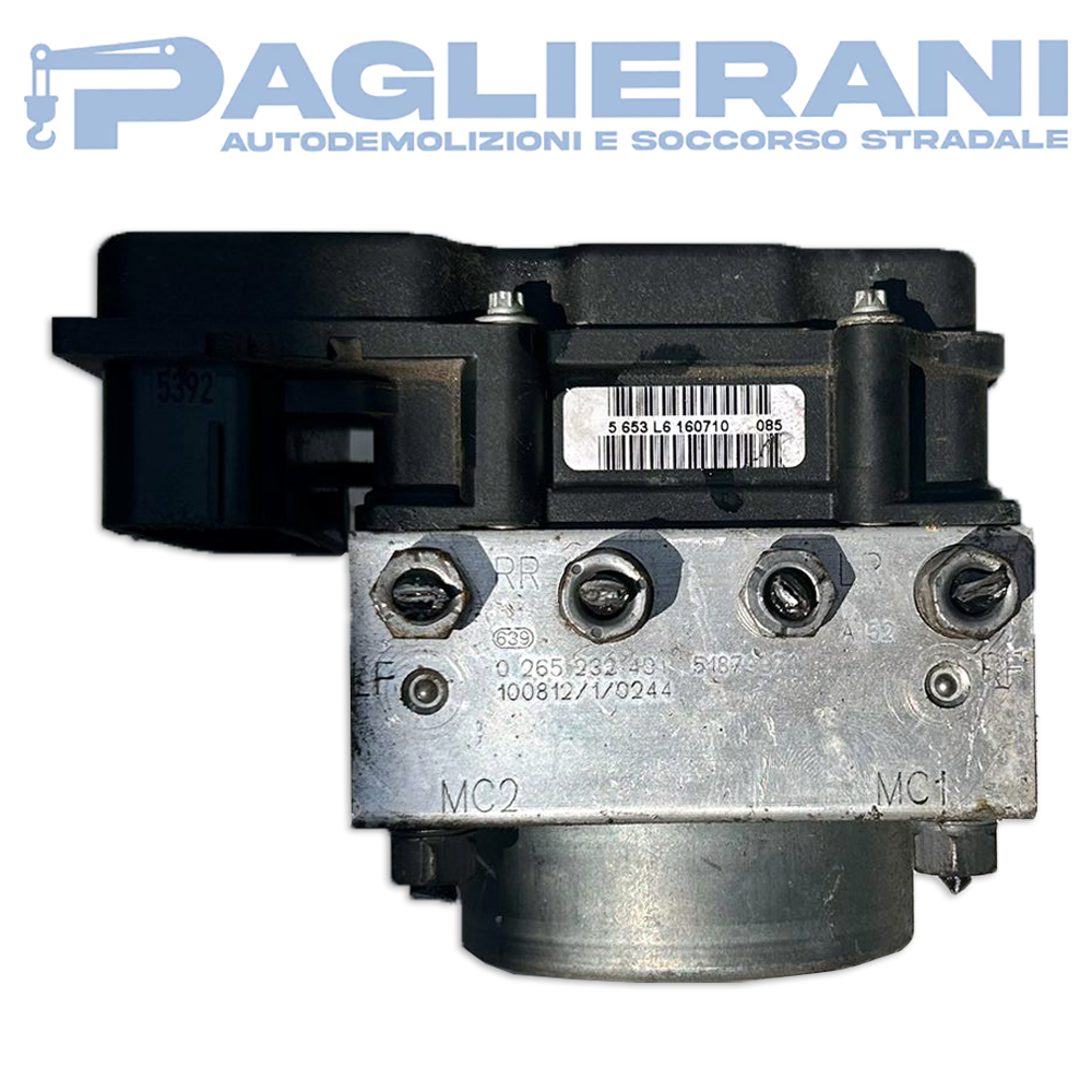 BOSCH Control Unit ABS Pump FIAT Fiorino 2009-2016 51879971 (0265232491)