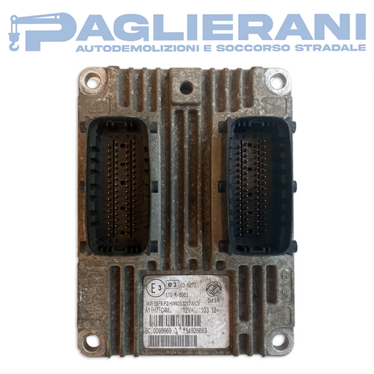 Magneti Marelli ECU Engine Control Unit FIAT Punto 199 2005-2012 IAW5SF8P2 D419 (51926683)