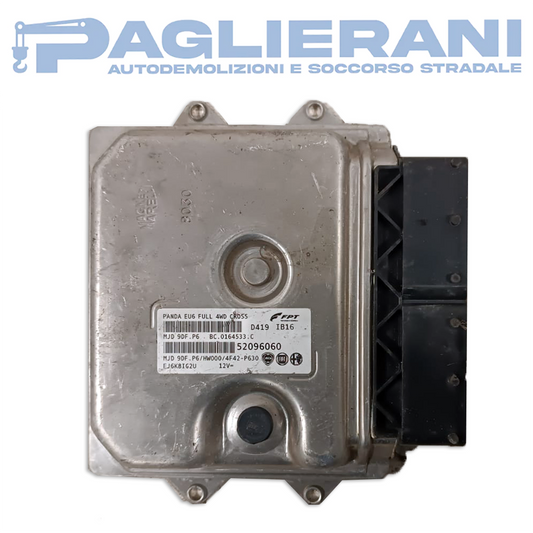 Centralina ECU Motore Magneti Marelli FPT FIAT Panda MJD9DF.P6 D419 IB16 (52096060)