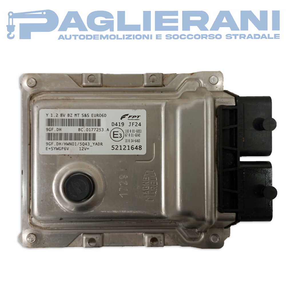 Magneti Marelli FPT ECU Engine Control Unit Lancia Y 2011-2025 9GFDH JF24 D419 (52121648)