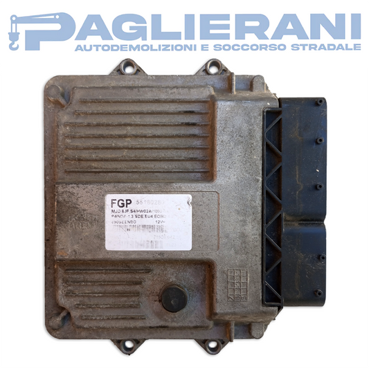 Magneti Marelli FPT Engine Control Unit ECU FIAT Panda 169 2003-2012 MJD6JFS4 (55180280)