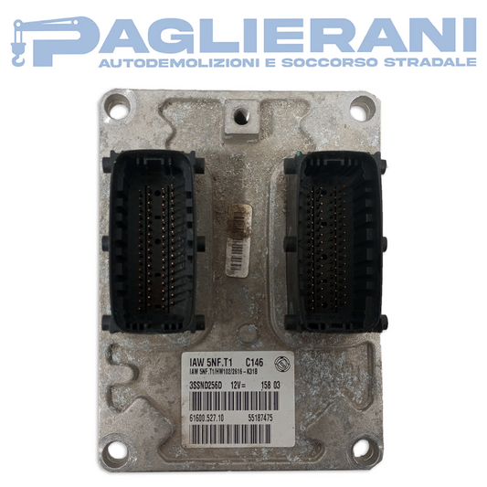 Centralina ECU Motore Magneti Marelli FIAT Stilo 192 2001-2010 IAW5NFT1 (55187475)