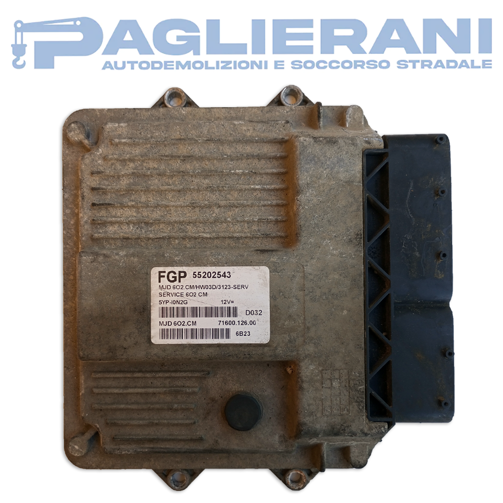 Magneti Marelli FGP ECU Engine Control Unit Opel Corsa C 2000-2006 MJD602CM (55202543)