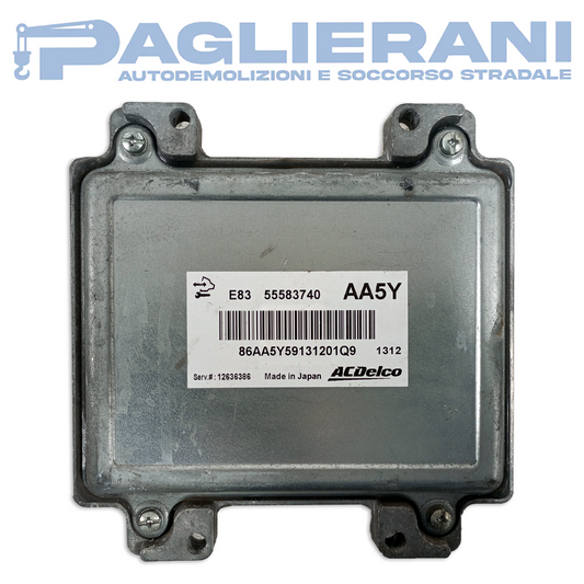 AC Delco Engine Control Unit ECU Opel Corsa D 2009-2014 E83 AA5Y (55583740)