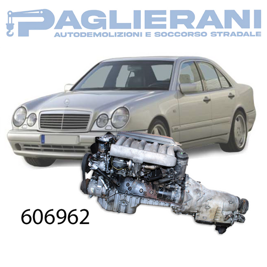 Motore 606962 Mercedes-Benz E 1997-2002 Turbo Diesel Euro2 3000 [3.0] 133KW 177CV 225.000 KM