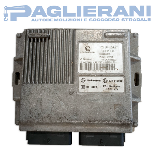 Centralina Motore ECU GPL Landi Renzo Renault Modus 2008-2011 (616553000)