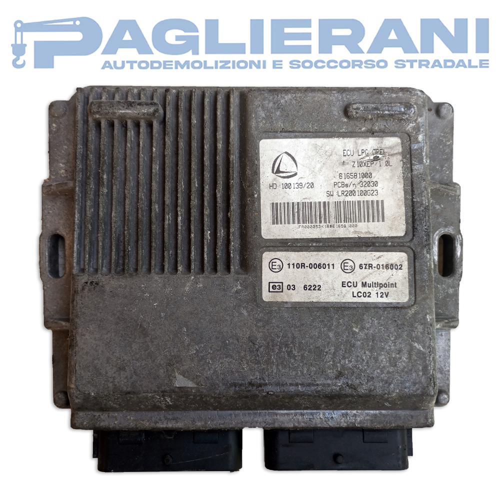 Centralina Motore ECU GPL Landi Renzo Opel Corsa D 2006-2014 (616581000)
