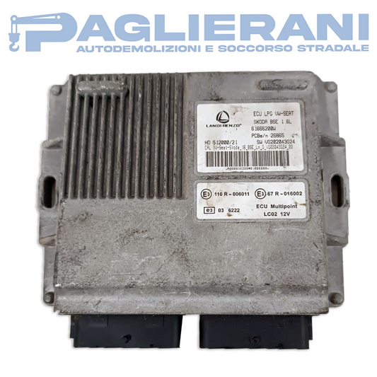 Centralina ECU Landi Renzo Motore VW Golf 5 (Codice Rif. 61666200W)