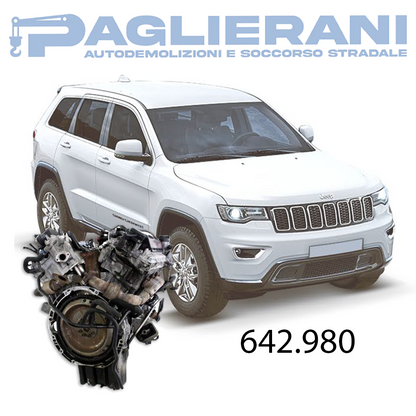 Motore 642.980 Jeep Grand Cherokee 2005-2010 Euro4 Diesel 3000 [3.0] 160KW 218CV 190.000 KM