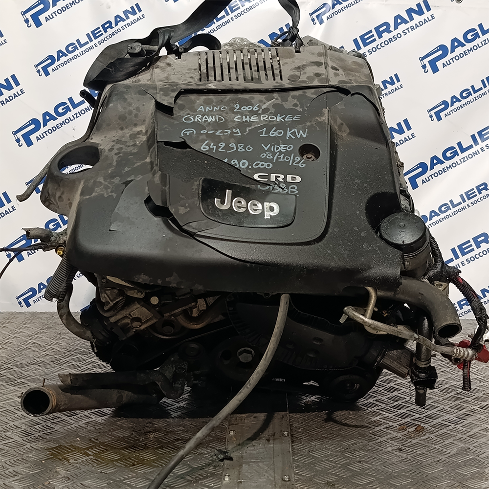 Motore 642.980 Jeep Grand Cherokee 2005-2010 Euro4 Diesel 3000 [3.0] 160KW 218CV 190.000 KM