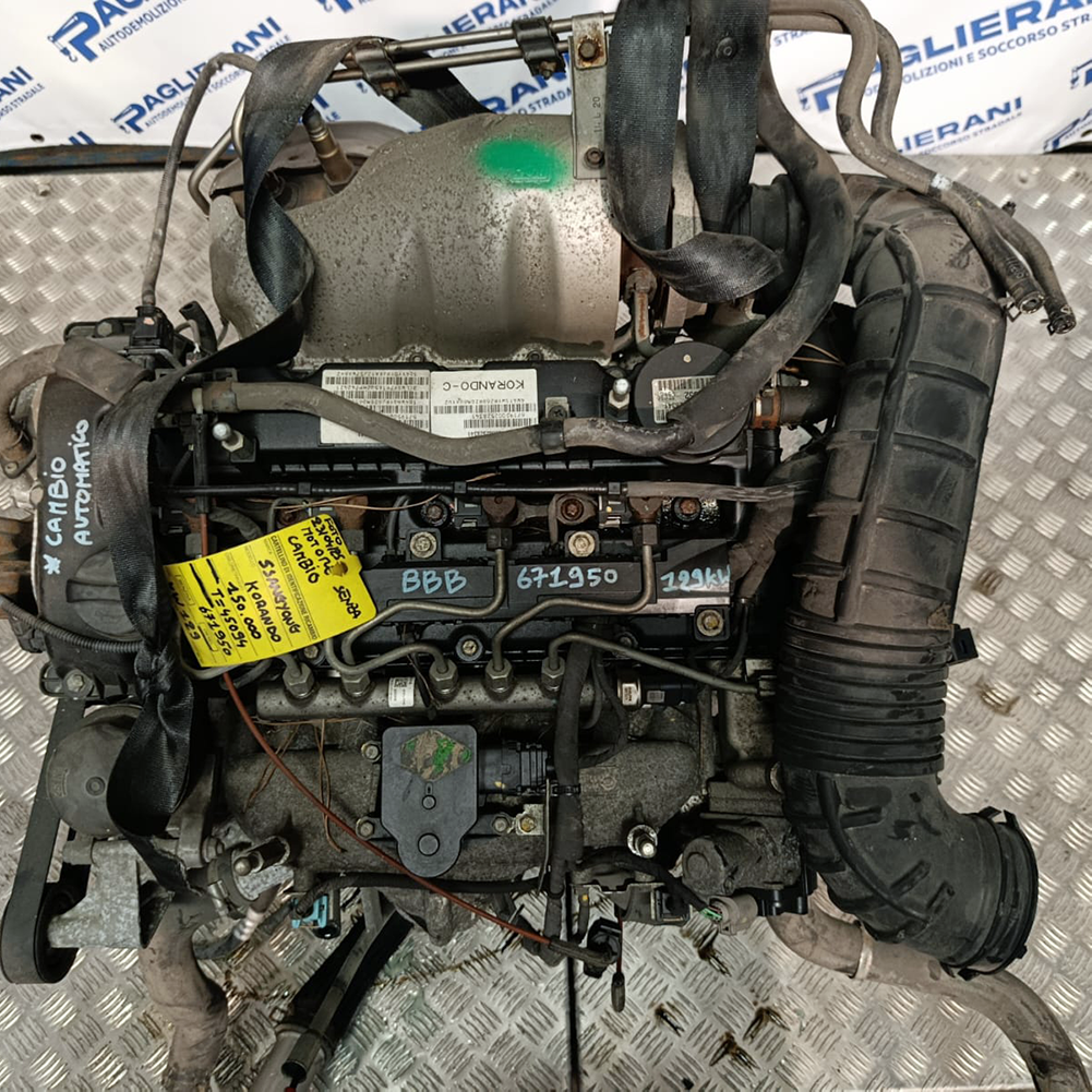 Engine 671950  Ssangyong Korando 2010 Diesel 2000 [2.0] Euro5 129KW 170HP 150.000 KM