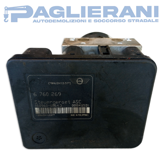ATE Control Unit ABS Pump Mini Cooper R50 2001-2006 6760269 (10.0960 - 0864.3)