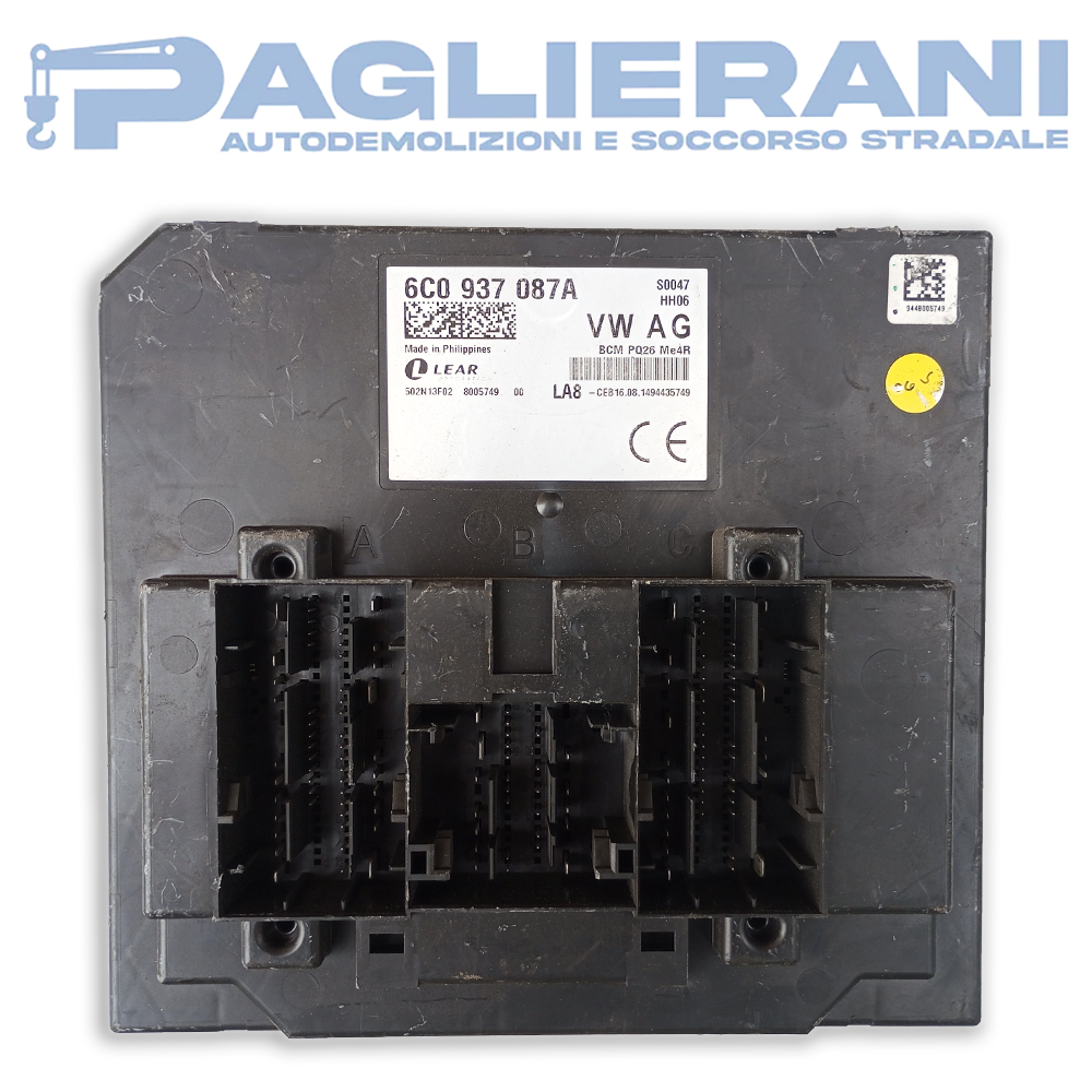 Centralina LEAR ECU Motore VW/Mazda (Codice Rif. 6C0937087A)