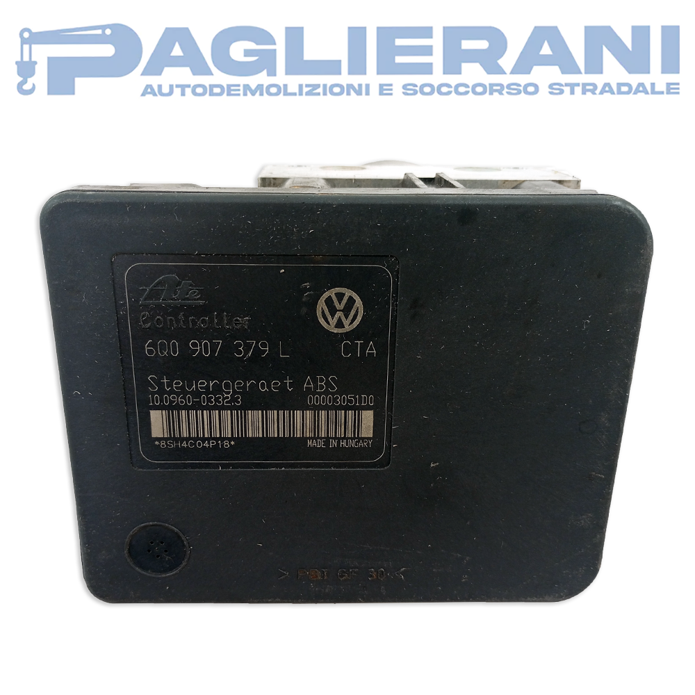 Centralina Pompa ABS VW Polo 6Q0907379L (Codice Rif. 10.0960-0323.3)