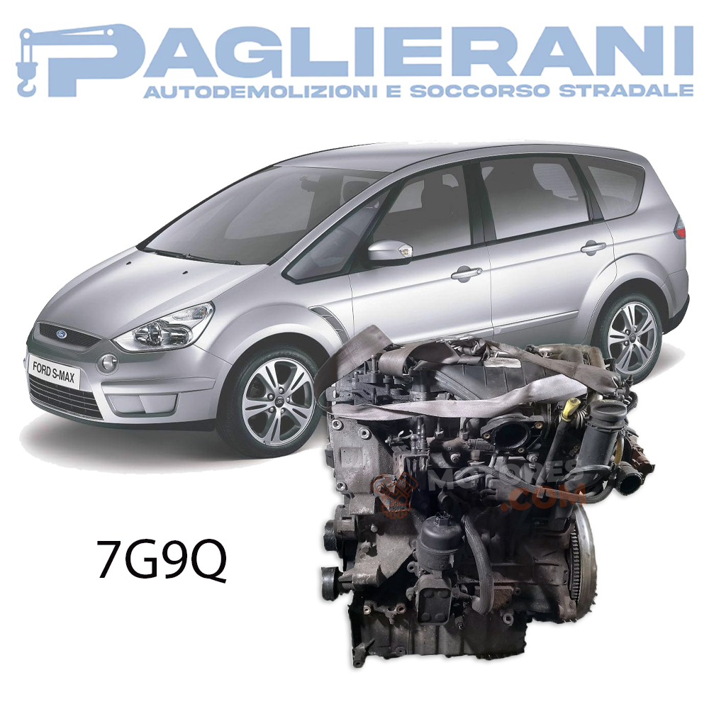 Engine 7G9Q Ford S-Max Diesel 2000 [2.0] TDCi 140HP 103KW 2007-2010 150.000 KM