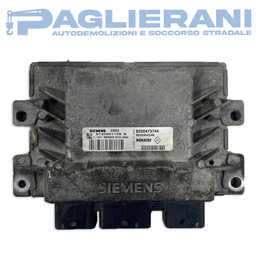 Continental ECU Engine Control Unit SIM32 Renault Clio 2005-2009 (Ref. Code S120201109A)