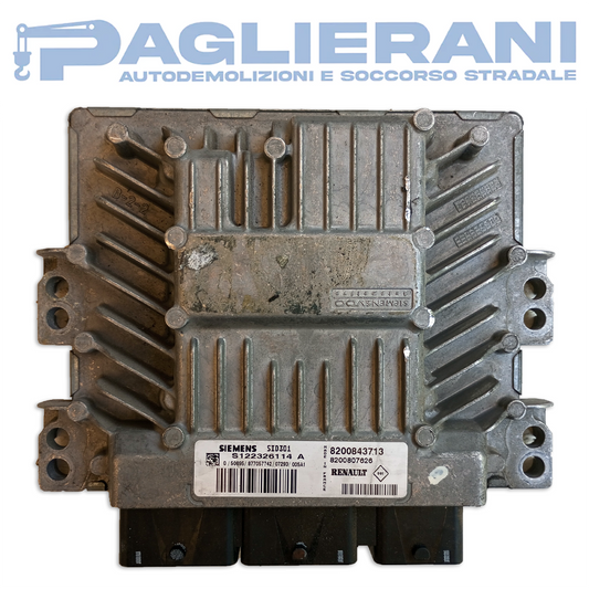 Centralina Motore ECU Siemens Renault Megane 2008 SID301 8200843713 (S122326114A)