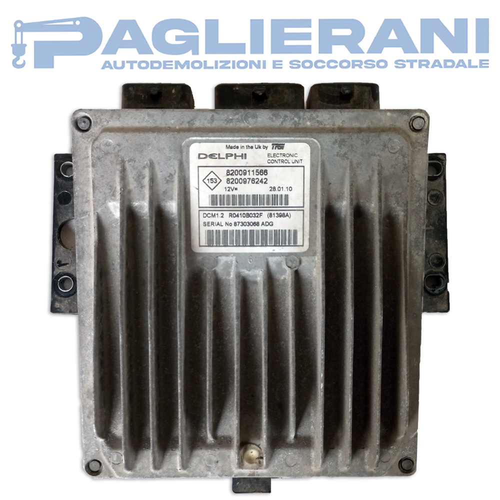 Delphi Renault Twingo 2007-2014 Engine ECU (8200911566 8200976242)