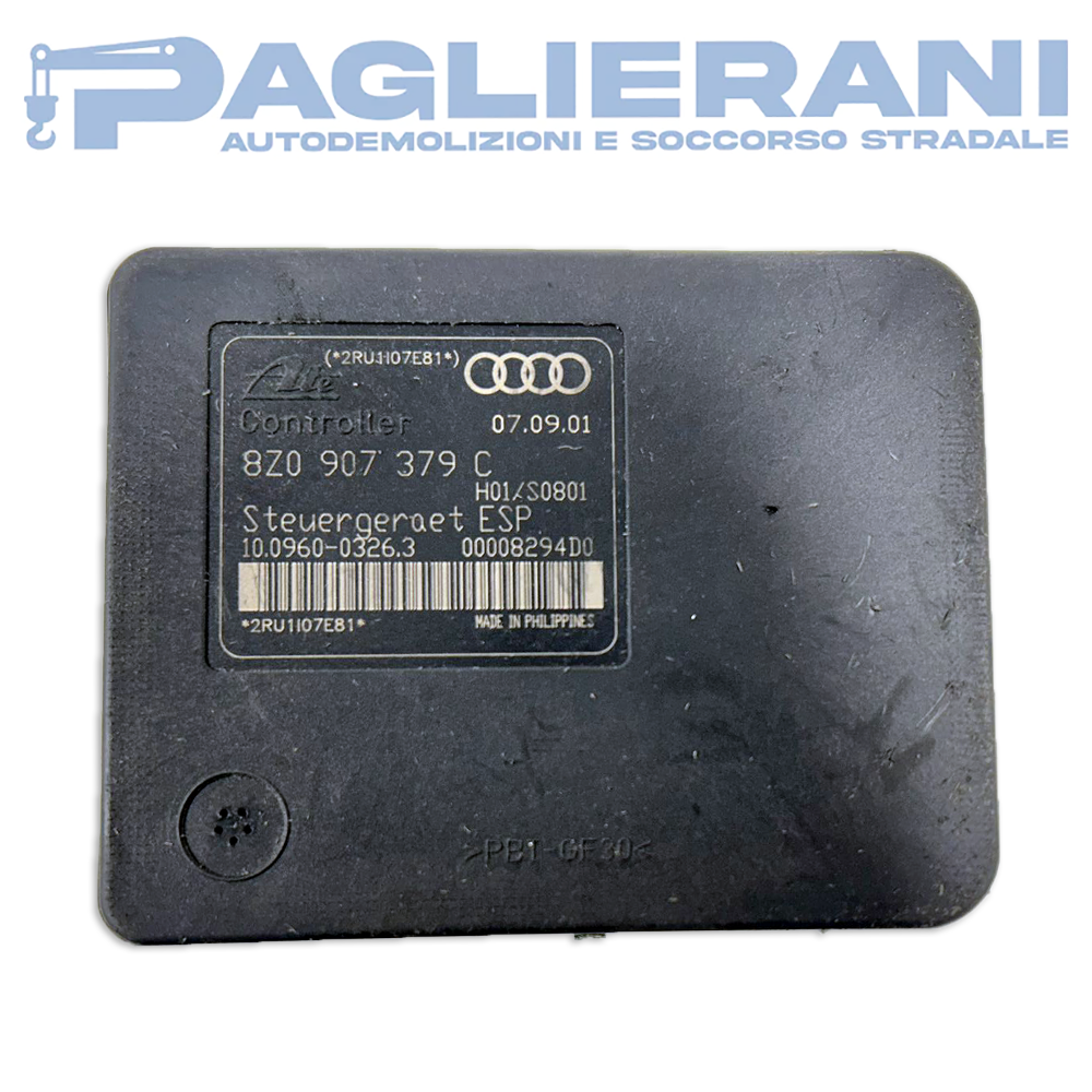 Centralina Pompa ABS ATE Audi A2 2000-2006 8Z0907379C (10.0960-0326.3)