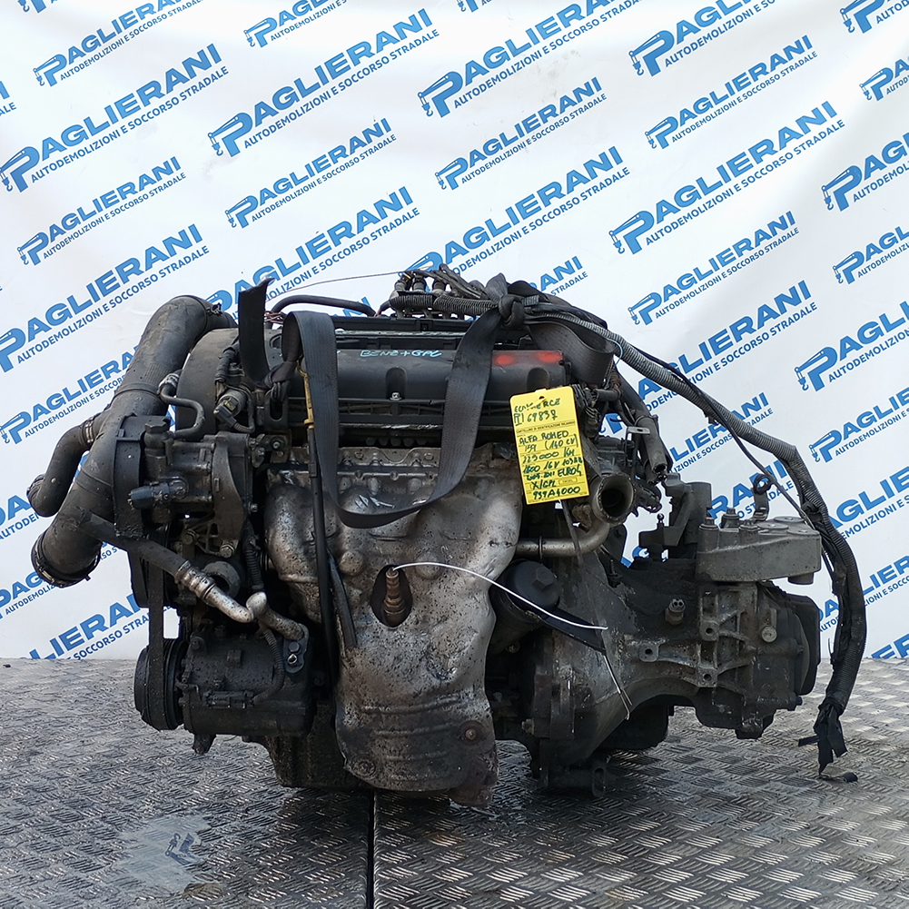 Motore 939A4000 Alfa Romeo 159 2005-2011 Euro4 1800 [1.8] 16V Benzina/GPL 103KW 140CV 225.000 KM