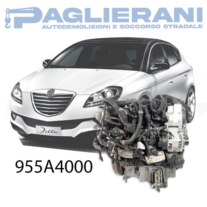 Motore 955A4000 Lancia Delta 2010 1600 [1.6] 85KW 115CV Euro4 Multijet Diesel 182.000 KM