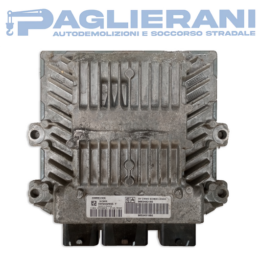 Centralina Continental ECU Motore 9663483180 SID806 Citroën/Peugeot (Codice Rif. 5WS40285E-T)