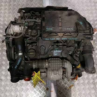 Engine 9H06 Citroen C3 Picasso 2011-2022 Diesel 1600 [1.6] 68KW 90HP 160.000 KM