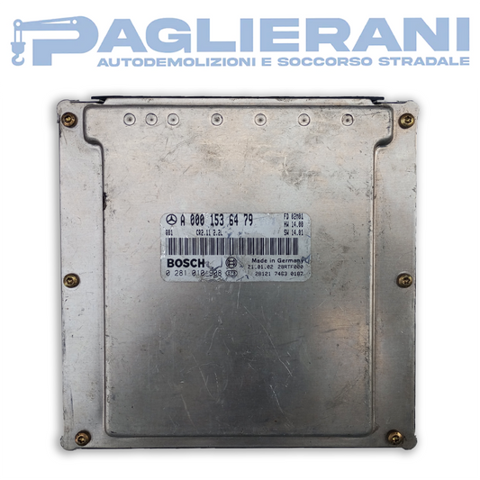 Centralina ECU Motore 0281010908 Mercedes-Benz Classe C (Codice Rif. A0001536479)