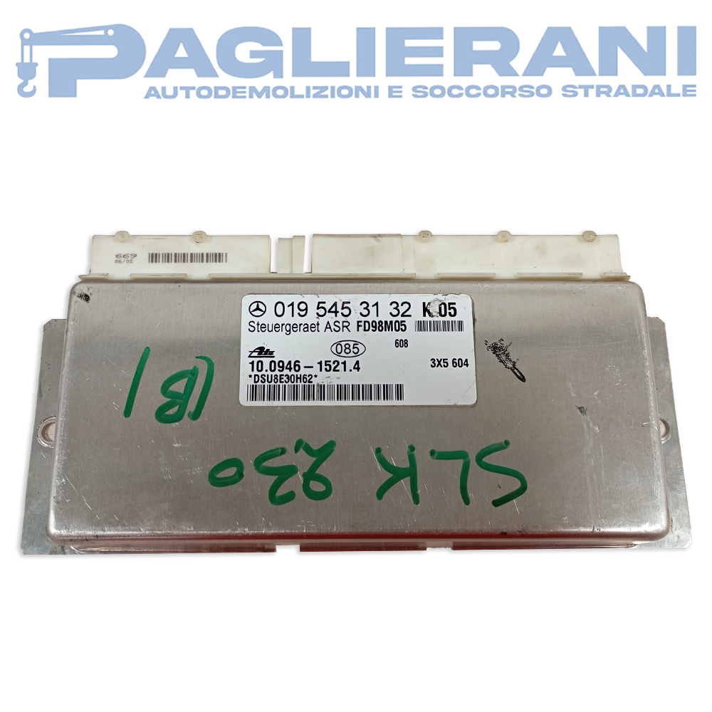 BOSCH ECU Engine Control Unit Mercedes-Benz SLK 230 10.0946-1521.4 (Ref. Code A0195453132)