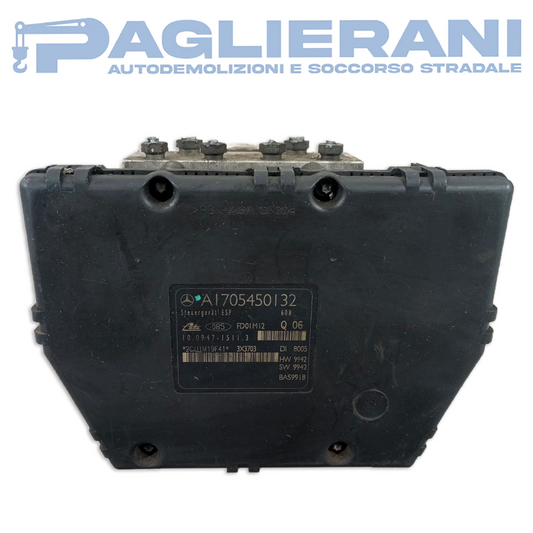 ATE ABS Pump Control Unit Mercedes-Benz CLK W208 1997-2003 A1705450132 (10.0947-1511.3)