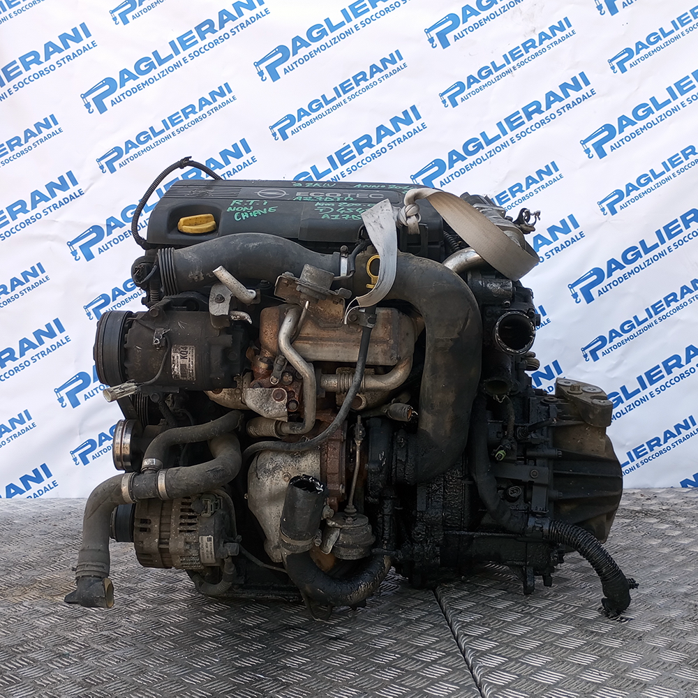 Engine A17DTR Opel Zafira 2010 Diesel 1700 [1.7] 92KW 125HP 200.000 KM