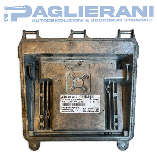 SiemensVDO Engine Control Unit ECU Mercedes-Benz W169 2004-2012 5WK90926 [02] (A2661534179)