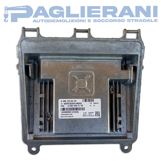 SiemensVDO Engine Control Unit ECU  Mercedes-Benz A150 W169 2004-2012 5WK90954 [02] A0024463140 (A2661538479)