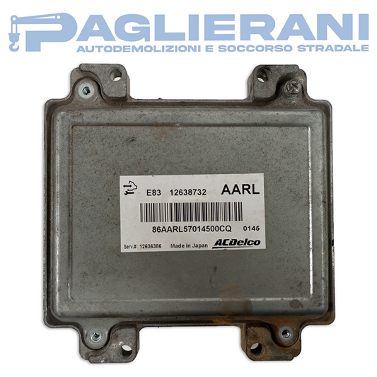 ACDelco Engine Control Unit ECU Opel Meriva [B] 2009-2017 E83 AARL (12638732)