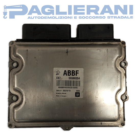 Centralina Motore ECU Delphi GM Opel Astra J 2009-2015 E87 ABBF (55588354)
