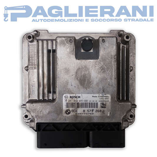 Centralina BOSCH ECU Motore BMW DDE 8573260 (Codice Rif. 0281019683)