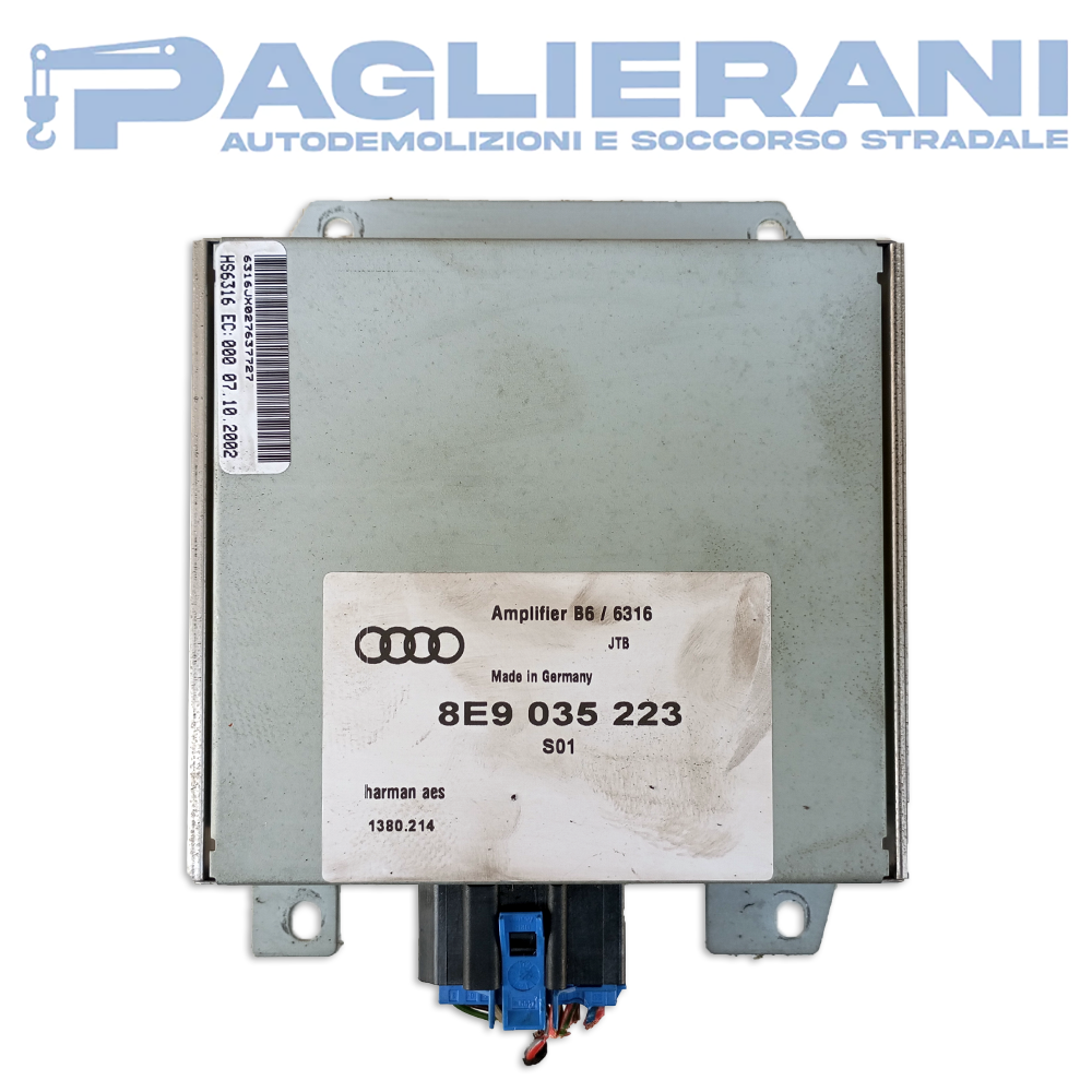 Amplifier Control Unit Audi A4 (B6) 2000-2006 (8E9035223)