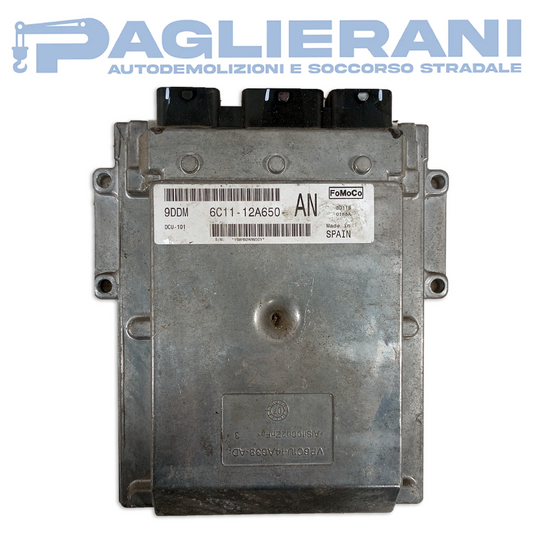 Centralina Fomoco Motore ECU Ford Transit 2006-2014 9DDM (6C11-12A650-AN)