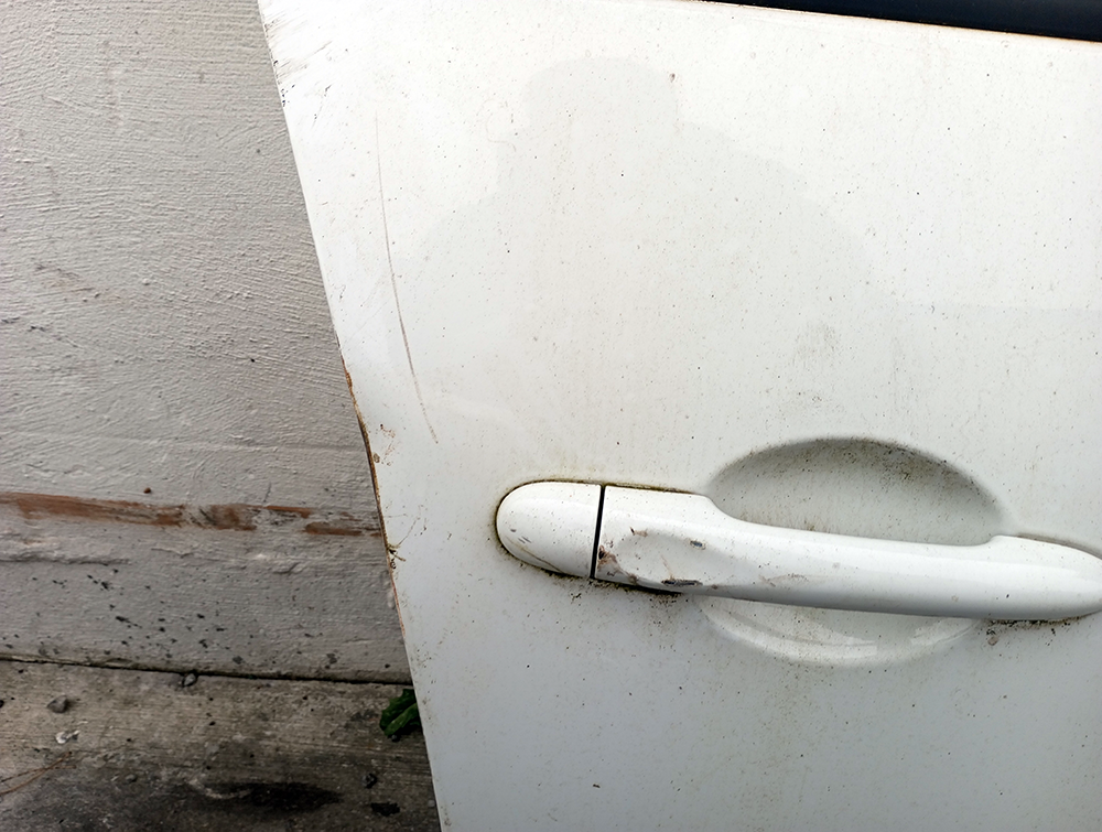 Porta Portiera Sportello Anteriore Originale Completo Destro DX Renault Clio Mk4 2015 Bianco