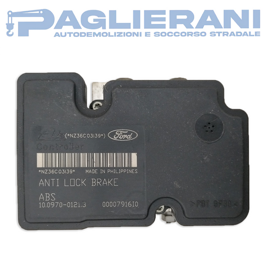 Centralina ATE Pompa ABS Ford Fiesta 00007916I0 (Codice Rif. 10.0970-0121.3)