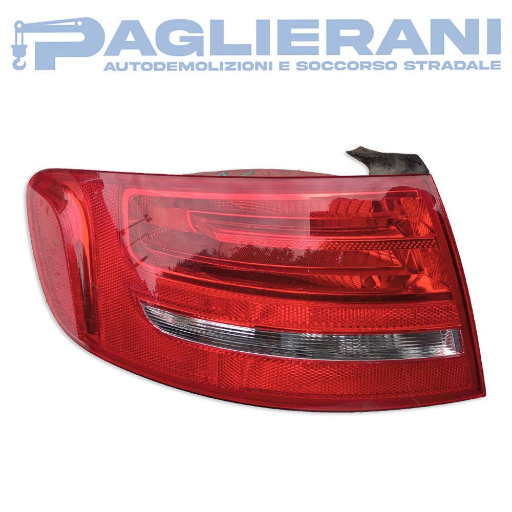 Fanale Posteriore Originale Audi A4 SX 2009 Grado A (Cod. Rif. 22S/8K9945095)