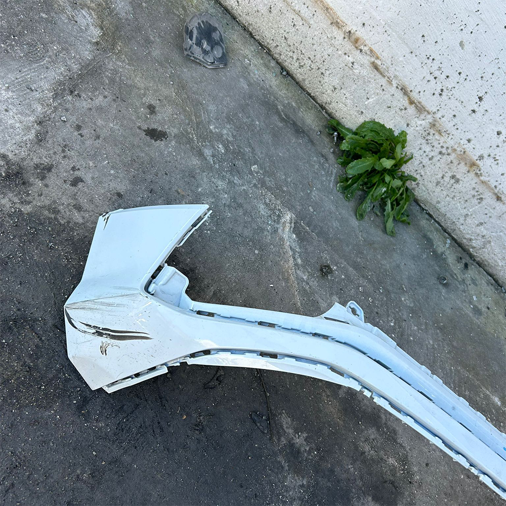 Paraurti Posteriore Parte Superiore Audi Q2 2025 Bianco