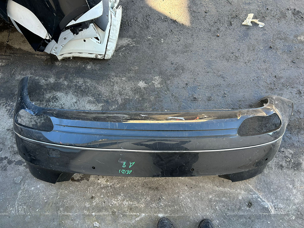 Original Rear Bumper Audi A8 2010 Grey 