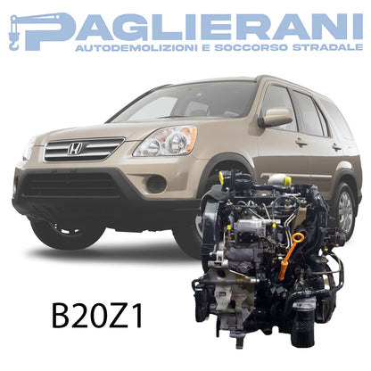 Engine B20Z1 Honda CR-V 1999-2002 2000 [2.0] Petrol 108KW 147HP 125.000 KM