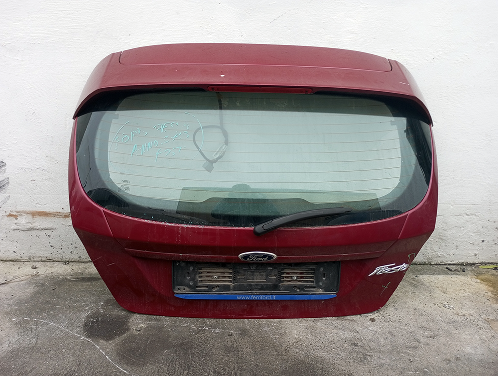 Portellone Posteriore Bagagliaio Originale Completo Ford Fiesta MK6 2008-2017 Bordeaux
