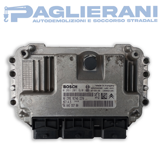 Centralina BOSCH ECU Motore Peugeot 307 (Codice Rif. 0261201610)