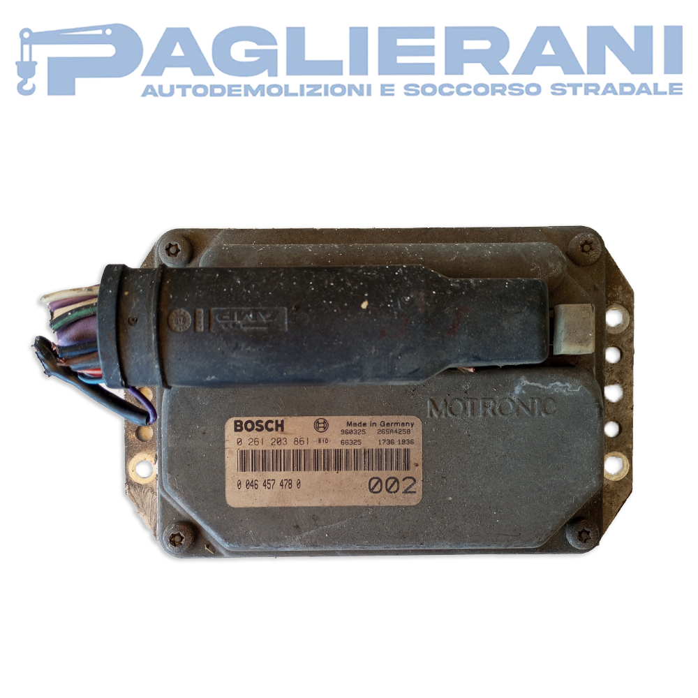 Centralina BOSCH ECU Motore 00464574780 (Codice Rif. 0261203861)