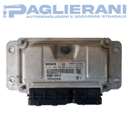 BOSCH ECU Toyota Engine Control Unit 89661-0H012 (Ref. Code 0261208704)