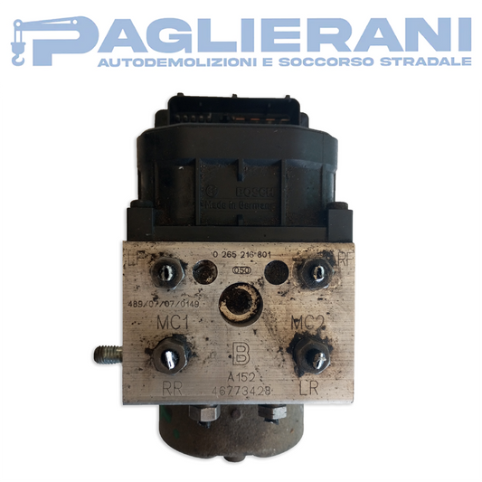 BOSCH control unit FIAT ABS pump (Ref. Code 0265231997)